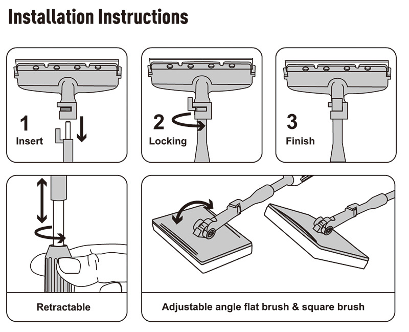 Fish Tank Brush Cleaner Set for Saltwater Freshwater