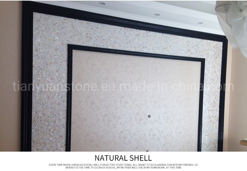 White Natural Mother of Pearl Shell Mosaic Tile