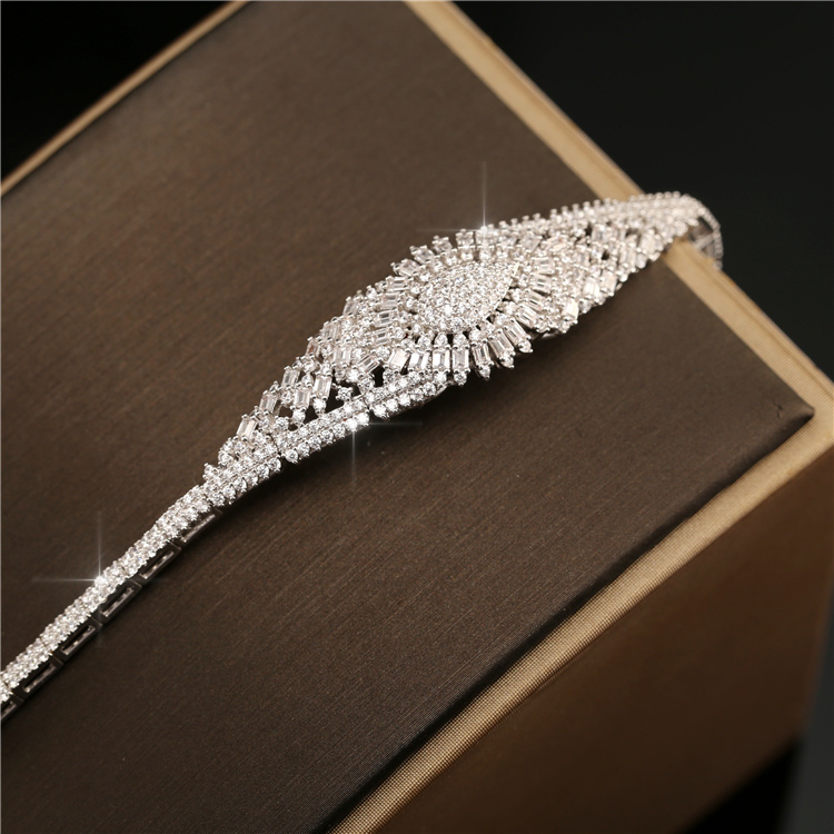 2019 Newest Design Silver Jewelry Wedding Jewelry Set Bridal