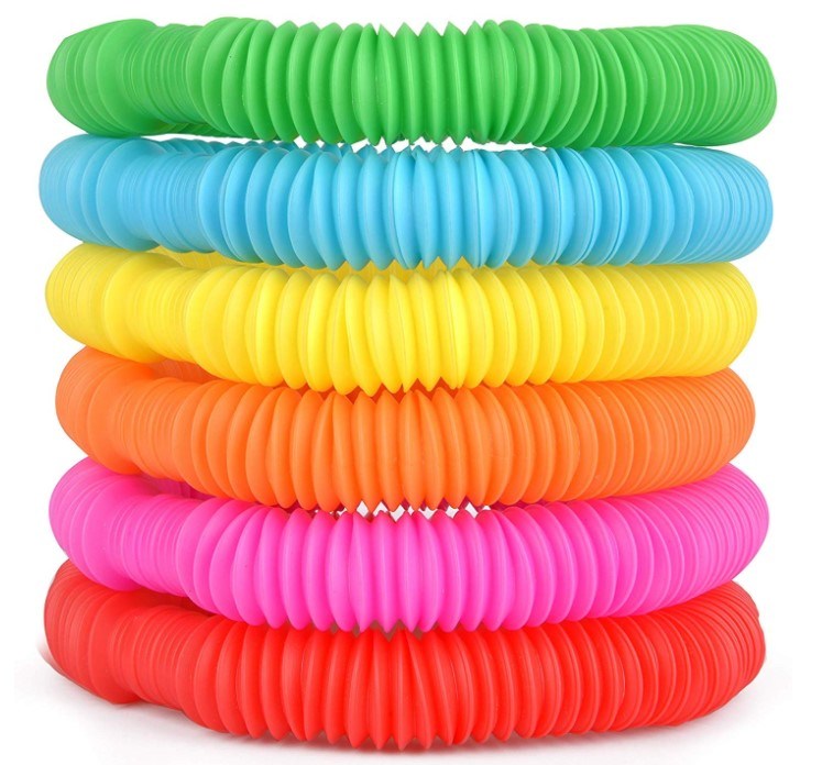 Wholesale Amazon Trending Baby Chew Toy Food Grade Silicone Baby Teether Baby Chew Necklace Autism Sensory Toys