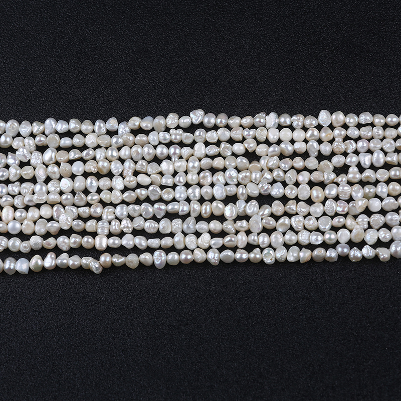 5-6mm Baroque Natural Freshwater Pearl Loose Pearls Beads