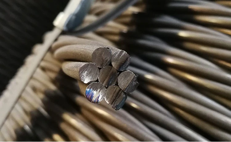 15.7mm Prestressing Strands Weights 7 Wire Strand PC Steel Strand