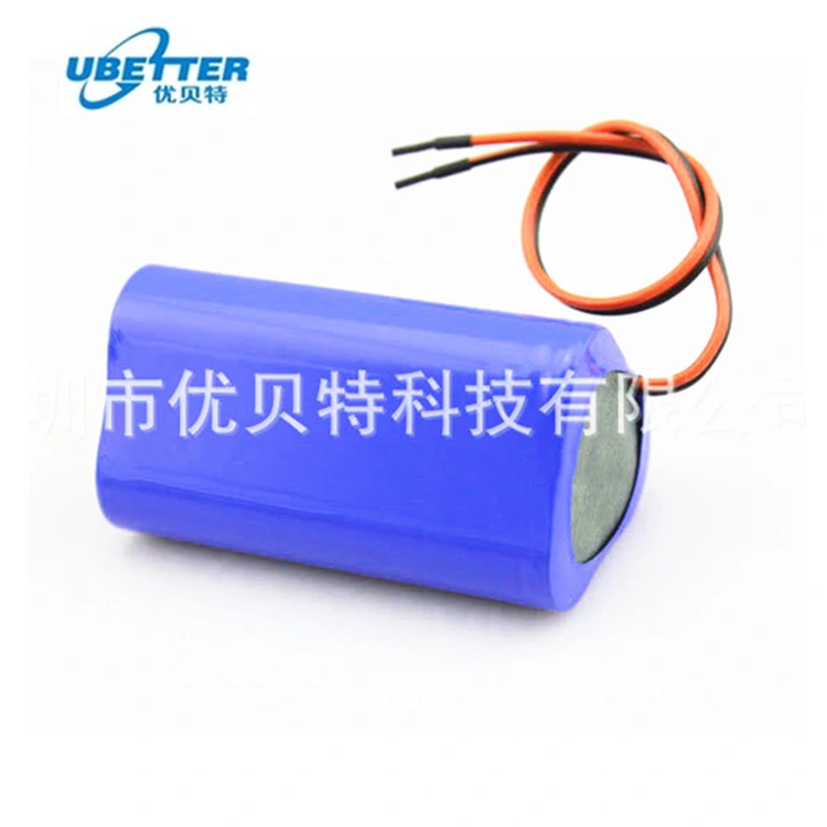 3s1p 11.1V 2600mAh Lithium-Ion Battery Pack Triangle Shape with BMS