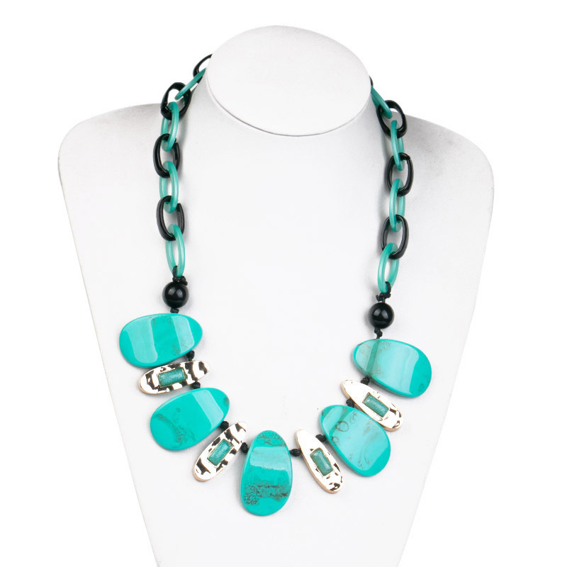 New Fashion Acrylic Resin Jewelry Necklace Ladies USA