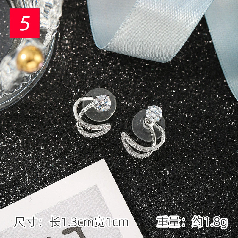 Flower Stud Earrings 18K Gold Hoop Earrings Stainless Steel Earrings 2020