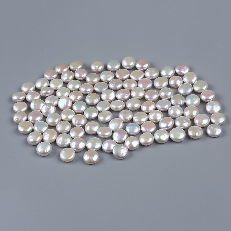 14-15mm AAA White Natural Freshwater Pearl Loose Pearl Beads