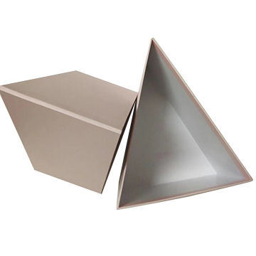 Triangle Cardboard Gift Box Paper Rigid Box for Food Candy