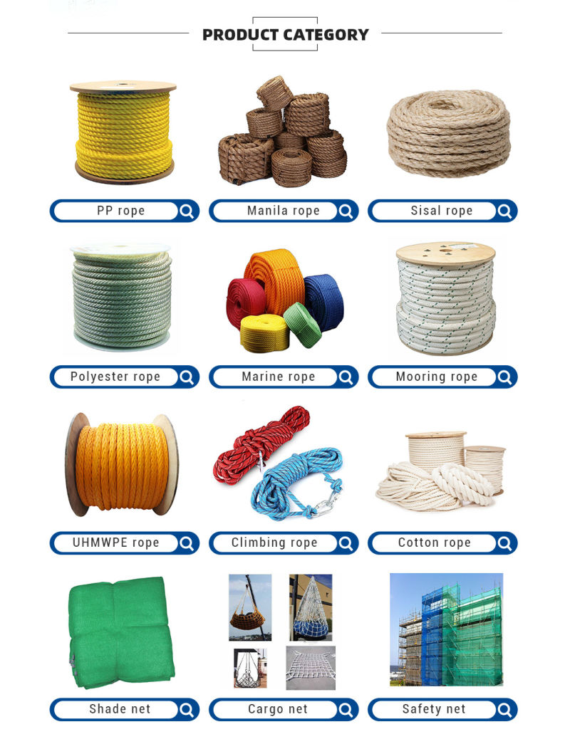 Manufacturer Exit Jute String Twisted Packaging Rope