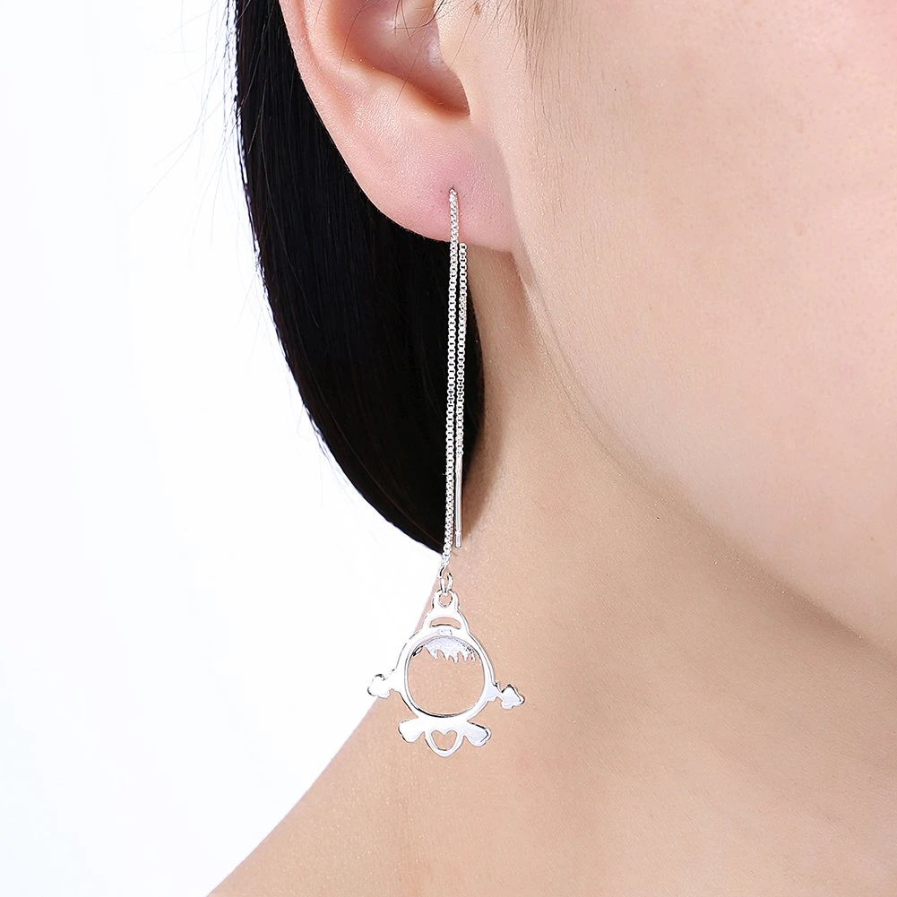 Popular Hotsale Women Earrings Jewelry Steriling Silver Gift