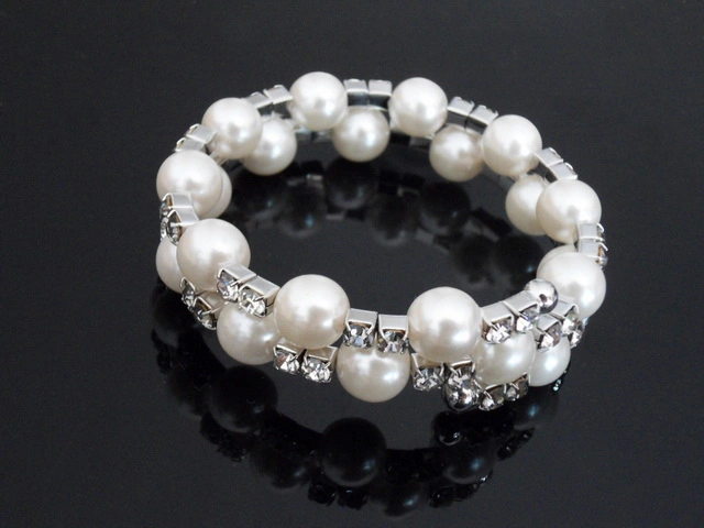High Quality Jewelry Crystal Stones Bracelet Pearl Bracelet