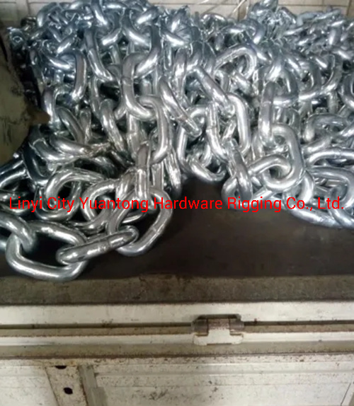 Factory Production Grade 30 Chain Proof Coil Chain Electro-Galvanized Chain