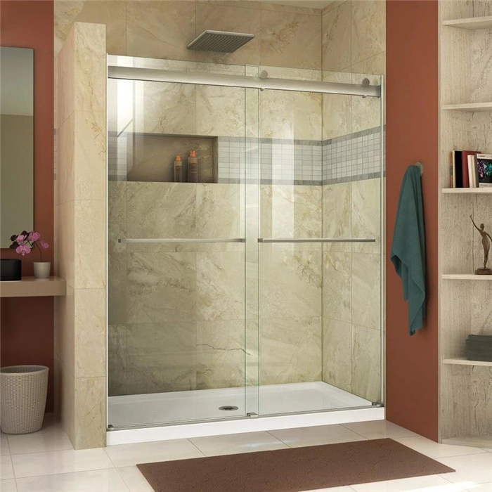 Stainless Steel Framed Shower Enclosure Glass Door Shower Enclosure