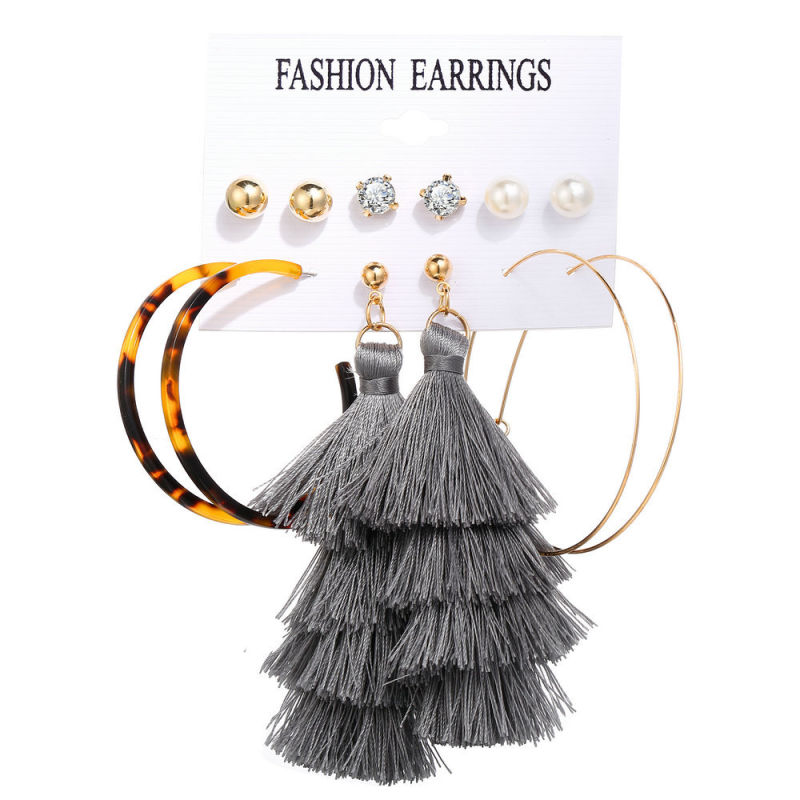 Factory Direct Price Lady High-End Fashion Earrings Sets