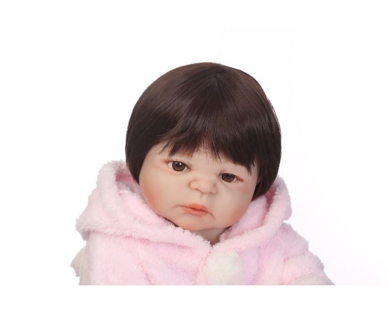 New Arrival 55cm Soft Silicone Reborn Dolls Baby Realistic Doll Reborn 22 Inch Full Vinyl Boneca Bebes Reborn Boy Doll