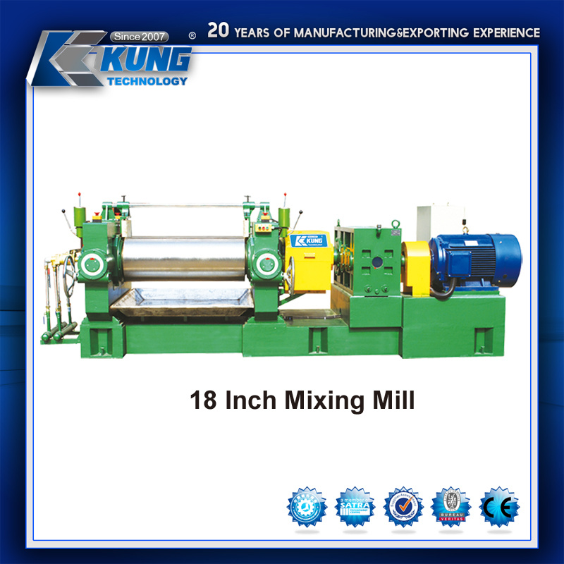 18" Mixing Mill 18 Inch Extruder for EVA Sheet Production