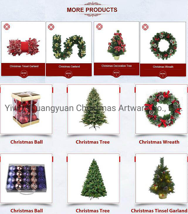 210cm Dense Green Artificial Christmas Tree Decorative Tree Mini Christmas Tree