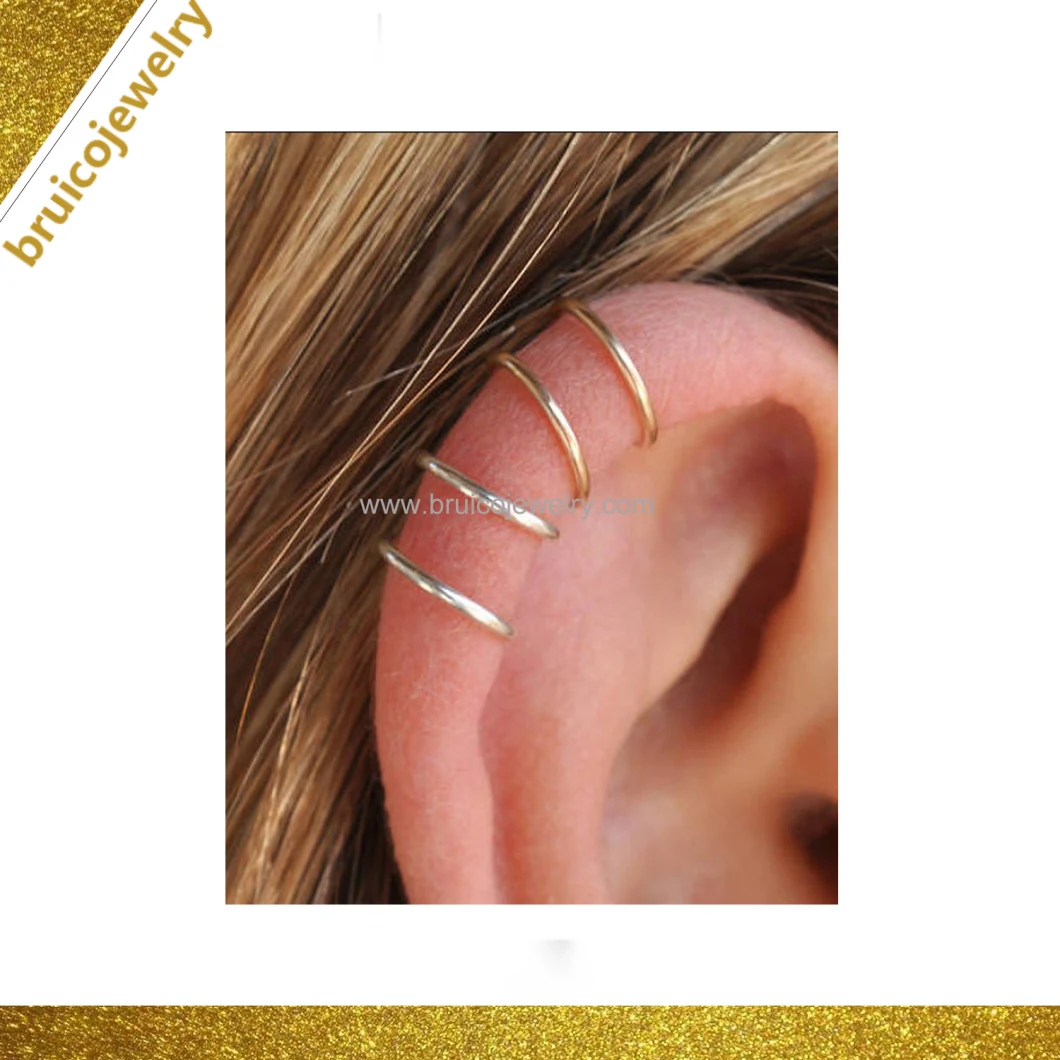 National Star Fashion Jewellery Earring 925 Sterling Silver Jewelry Ear-Cuff Earring for Girls