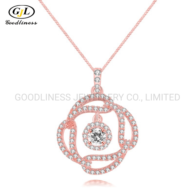 Fashion Silver Pendant Sets Jewelry Chain Necklace