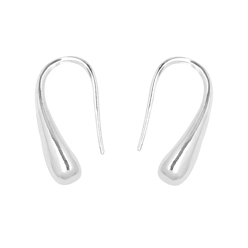 Hot Sale Women's Piercing Earrings Fancy Teardrop Earrings 925 Sterling Silver Earrings Jewelry