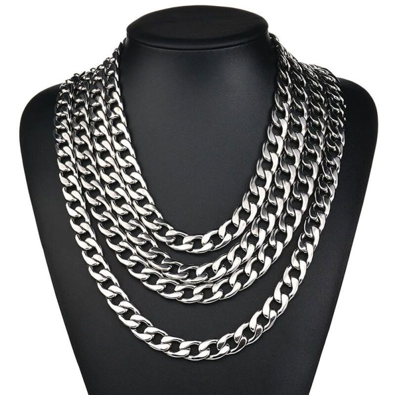 New Fashion Hip Hop Jewelry Gold Filled Miami Cuban Link Chain New Gold Chain Design for Men