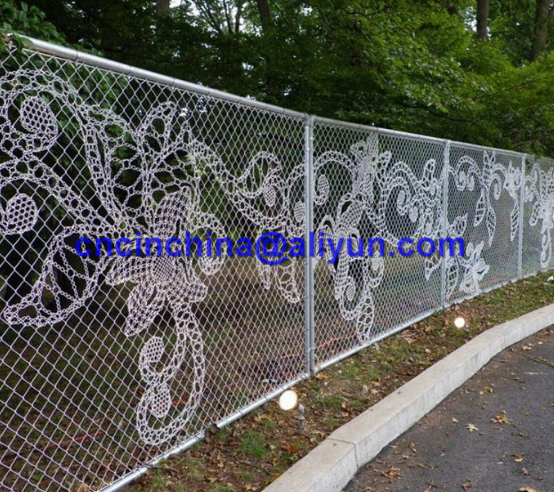 Chain Link Fence with Special Design