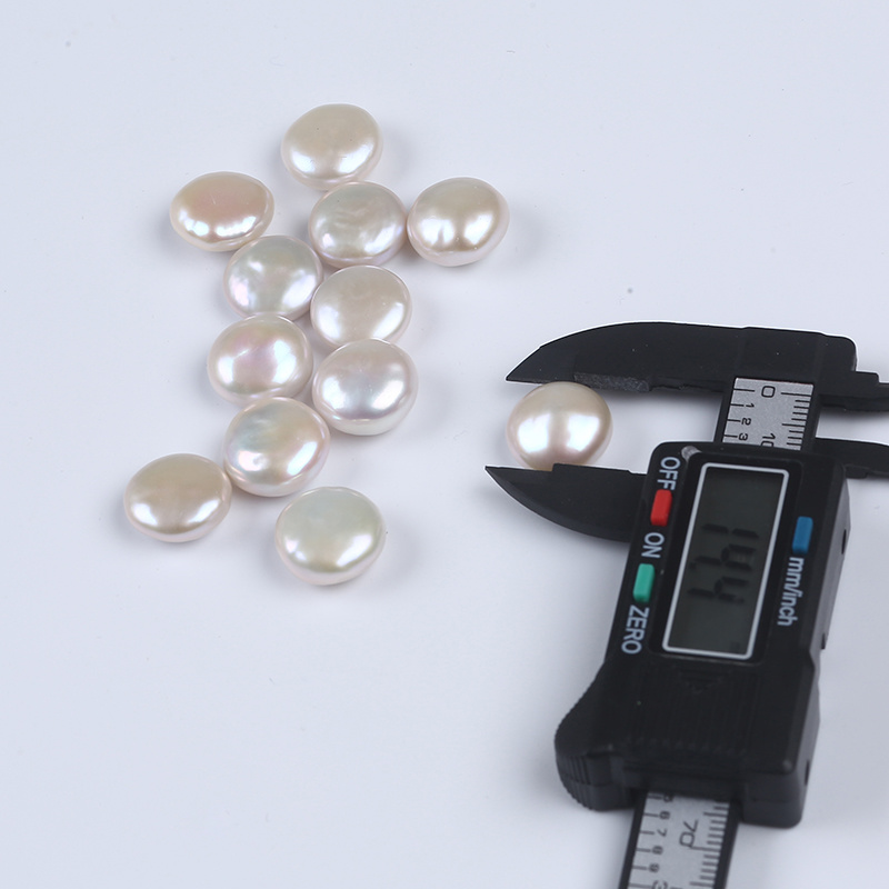 14-15mm AAA White Natural Freshwater Pearl Loose Pearl Beads