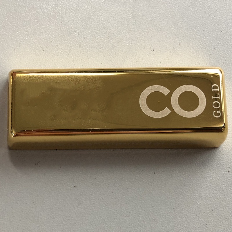 Gold Bar USB Sticks OEM Gold Pendrive Custom Gold USB