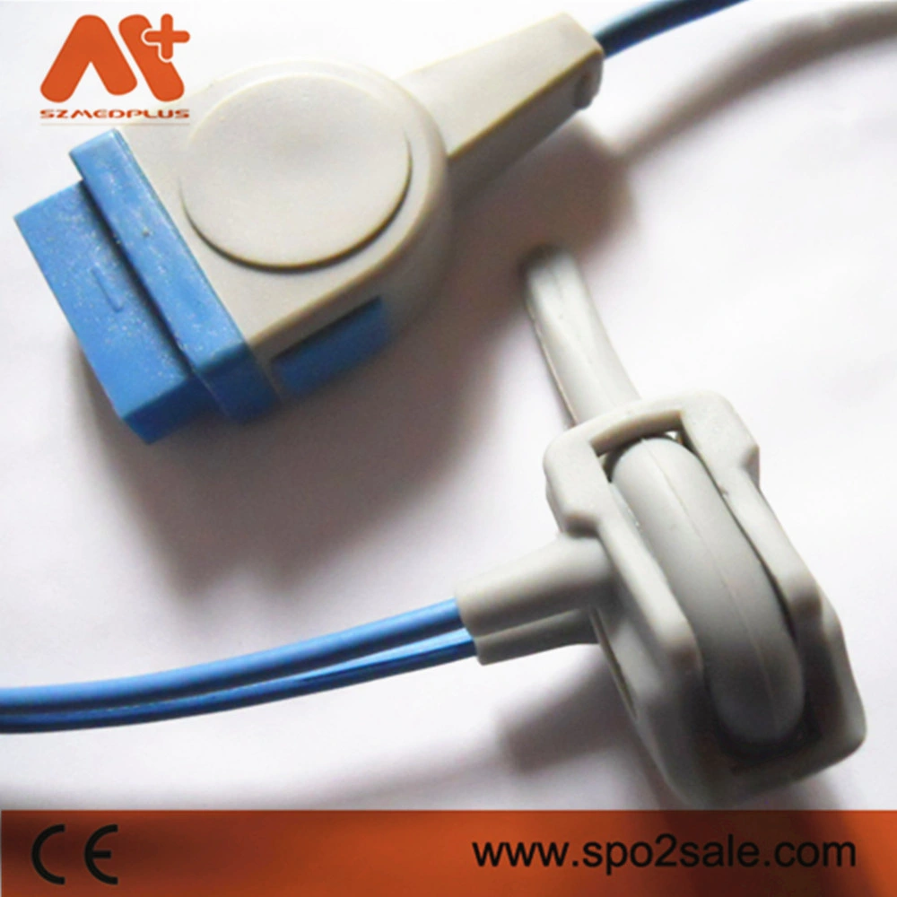 Reusable Adult Ear Clip SpO2 Sensor for Ge Ohmeda Compatible Ts-E4-Ge