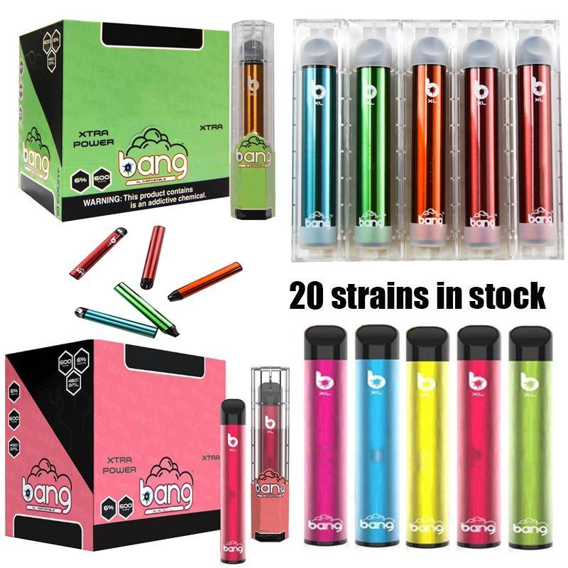 Newest Hot Seller Newest Bang XL 600puffs Disposable Vape Pen Pre-Filled E Cig