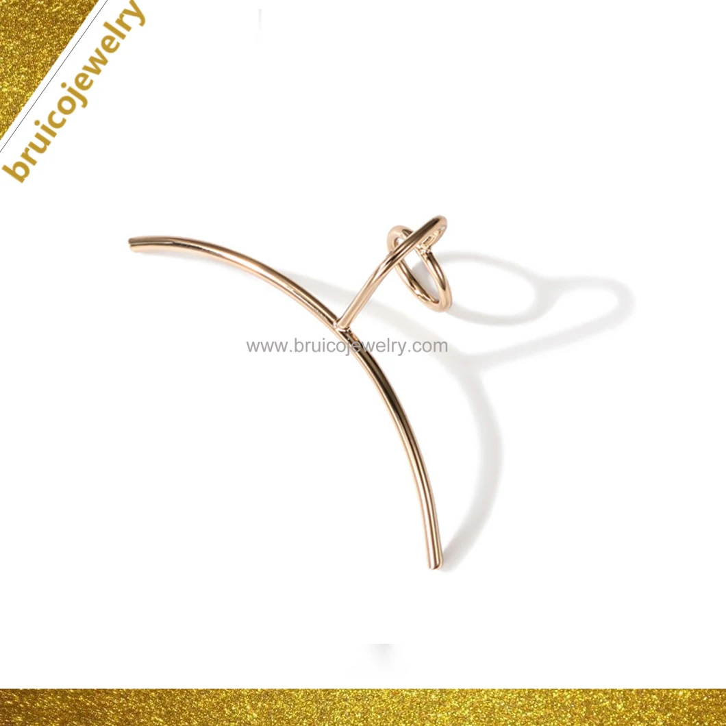 Wholesale 9K 14K 18K Yellow Gold Plated Jewelry 925 Silver Jewelry Earring for Girls