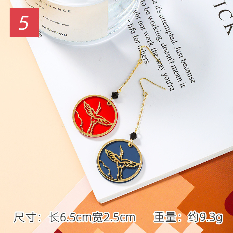 Earrings Fashion Earring Backing Earring and Necklace Set