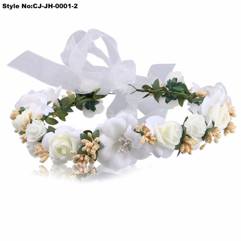 Fasihon Silk Flower Garland for Christmas and Wedding Decoration