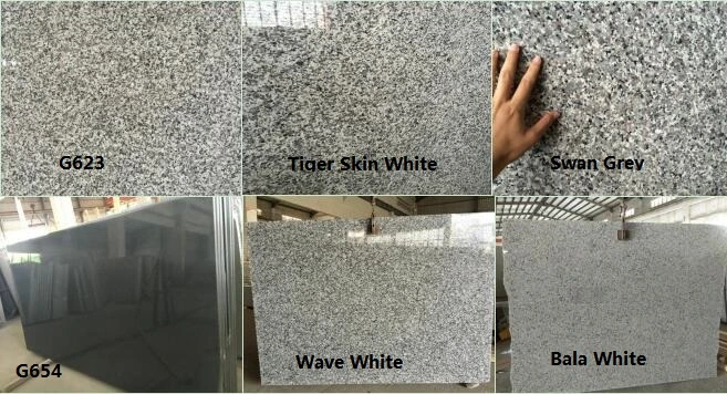 Stellar White/Luna Pearl/Jilin White Granite for Slabs, Tiles and Countertops