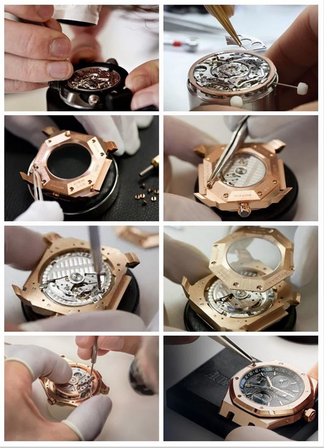 Fashion Quartz Ladies Women Rose Gold Chain Wrist Watch Wy-021
