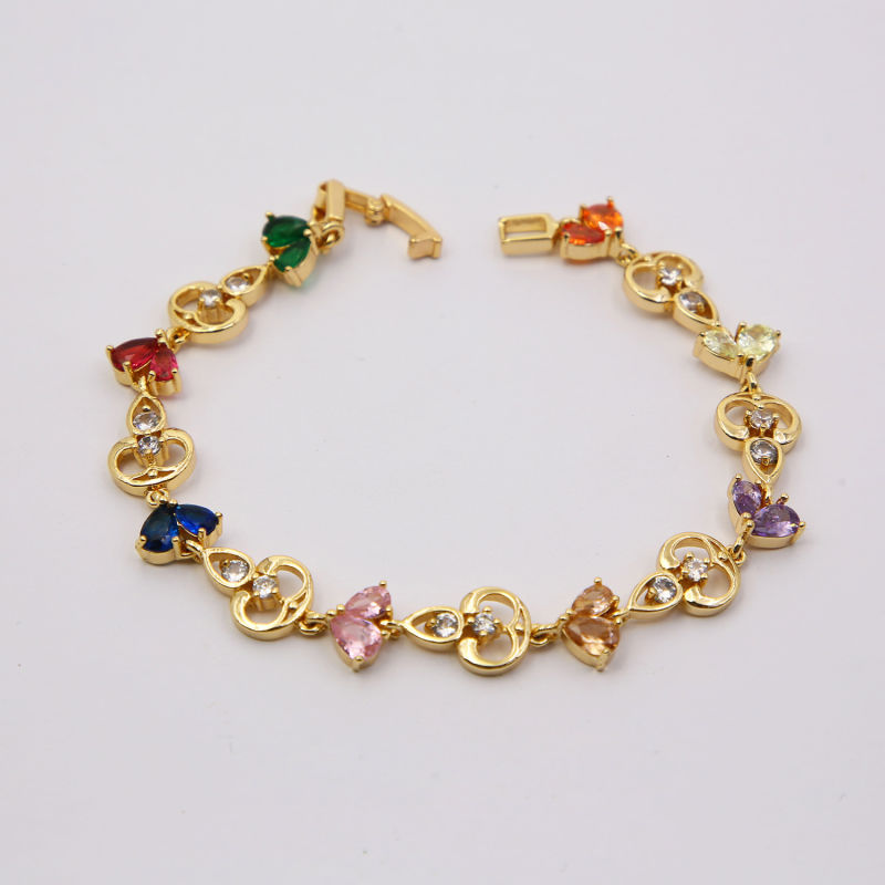 Wholesale Jewellery Fashion Jewelry Charm Gold Chain Bracelet