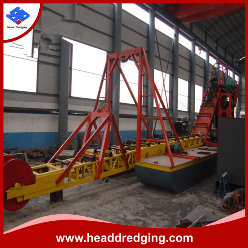 Gold Processing Equipment Chain Bucket Dredger High Capacity Sand Gold Chain Bucket Dredger for Sale