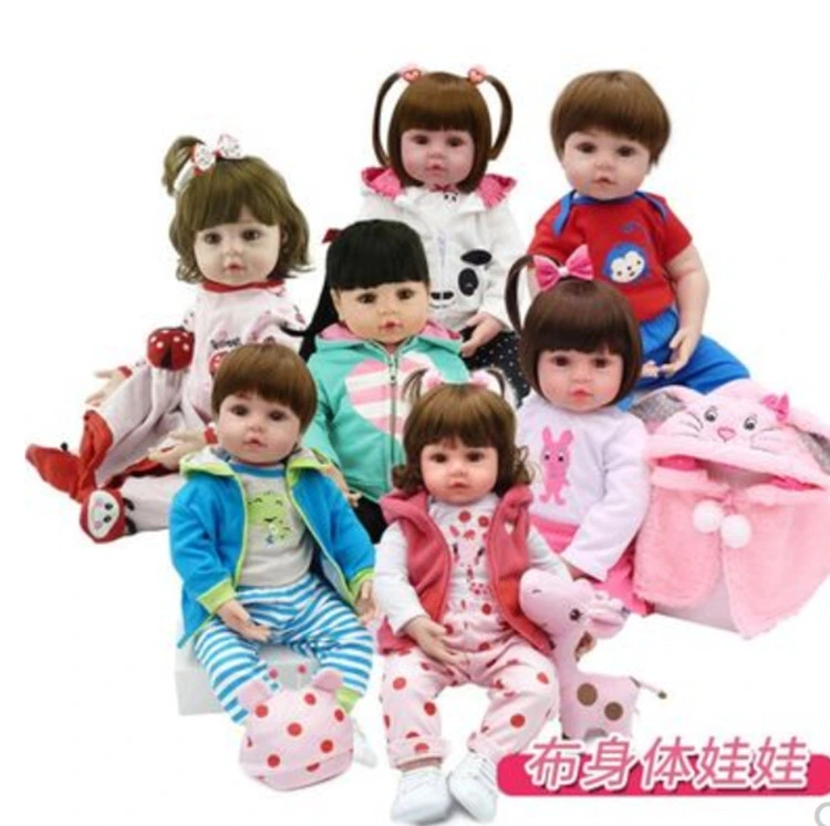 Yosi Doll 2021 Hot Popular Reborn 22 Inch Handmade Cute Realistic Reborn Dolls for Children Gift