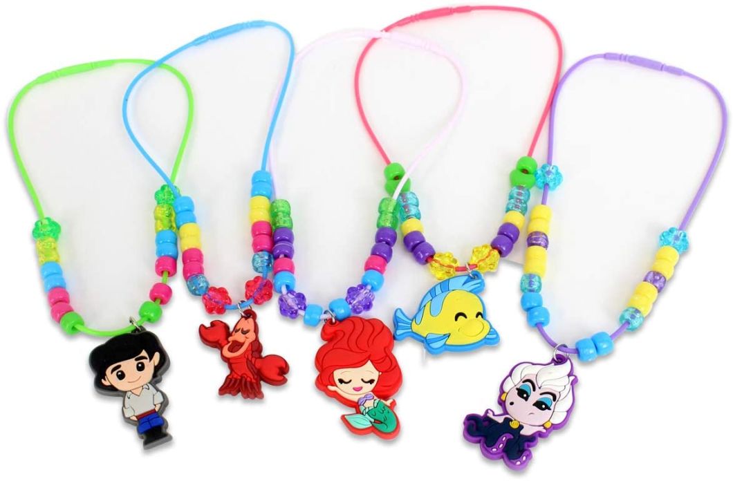 Cartoon Character Necklace Activity Set for 3 and up Kids