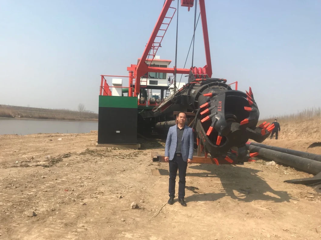 Hot Sale Hj-M60 Bucket Chain Gold and Diamond Dredger for River Gold Dredging for Sale