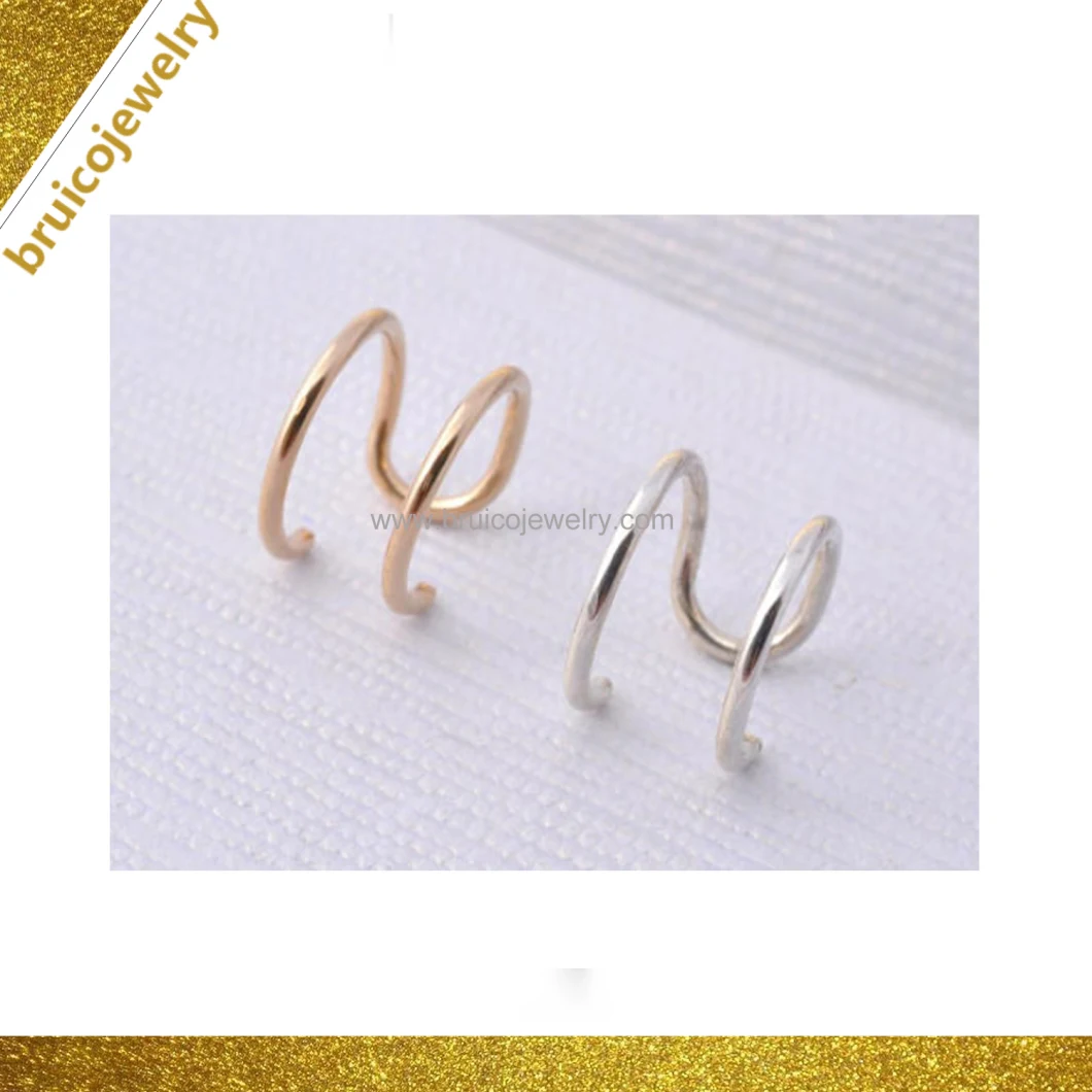 National Star Fashion Jewellery Earring 925 Sterling Silver Jewelry Ear-Cuff Earring for Girls