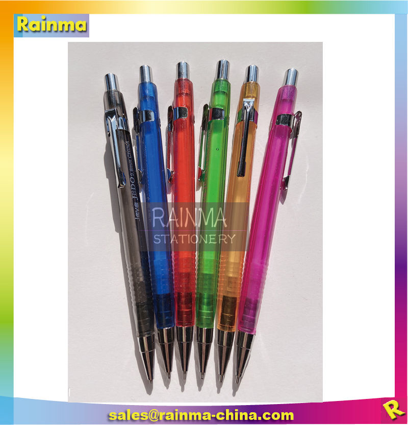 Metal Mechanical Pencil with Triangle Shape for Staitonery Supply