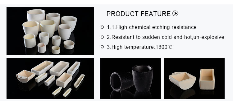 Gold Melting Basin Ceramic Fire Clay Fire Assay Crucibles and Magnesite Cupels for Gold Assaying