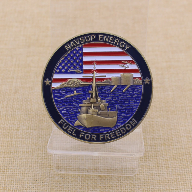 Customized Metal Crafts Commemorative 3D Army Coin/Navy Coin/Military Coin/Challenge Coin