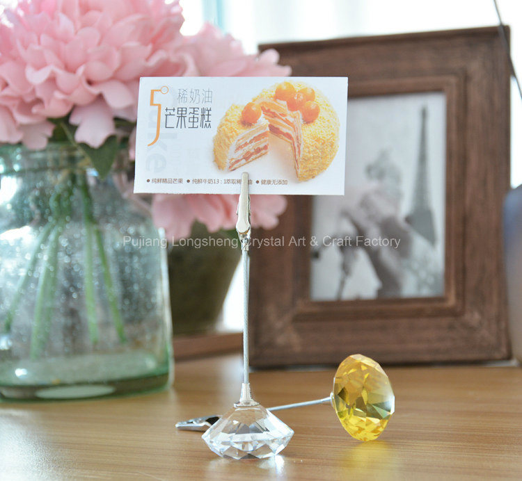 Crystal Wedding Table Decors Crystal Wedding Card Holders