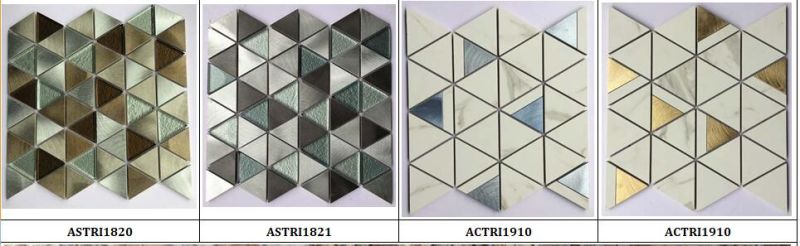 Triangle Shape Aluminum Mosaic