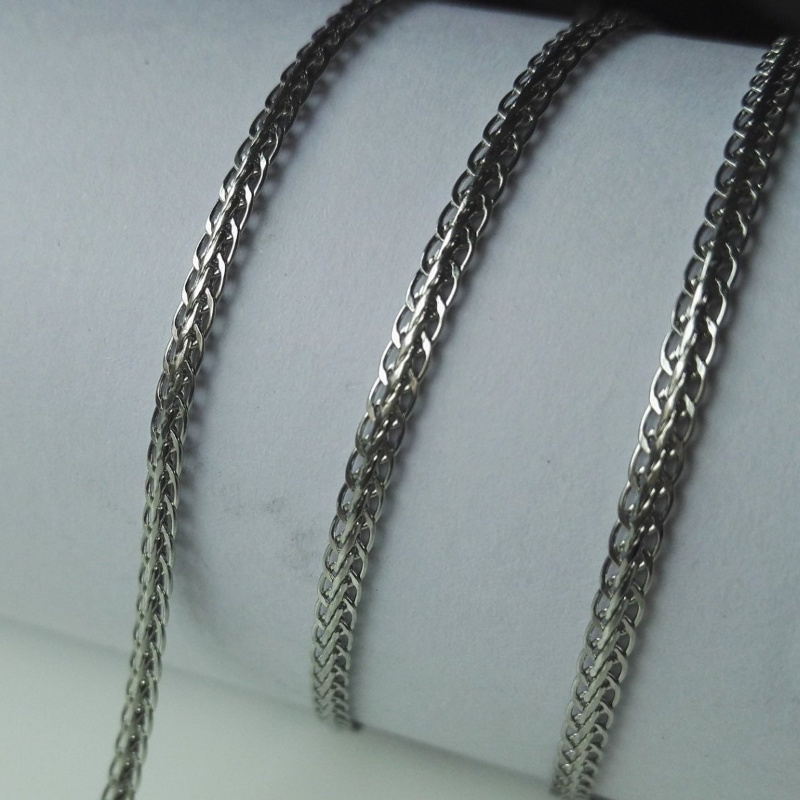 Hip Hop Jewelry Stainless Steel 316L Fox Tail Chain Necklace