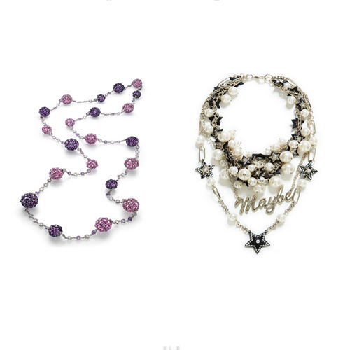 Elegant Fashion Diamond Jewellery Silver Necklace with Swan Design (13)