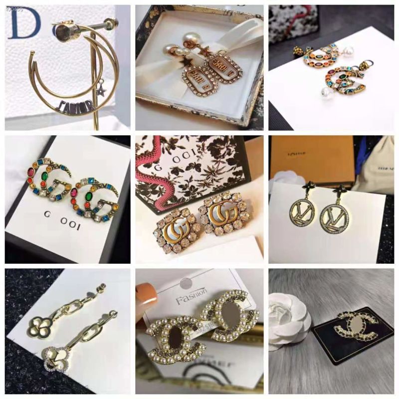 Elegant Textured Hoop Jewelry Tessel Earring Luxury Earrings