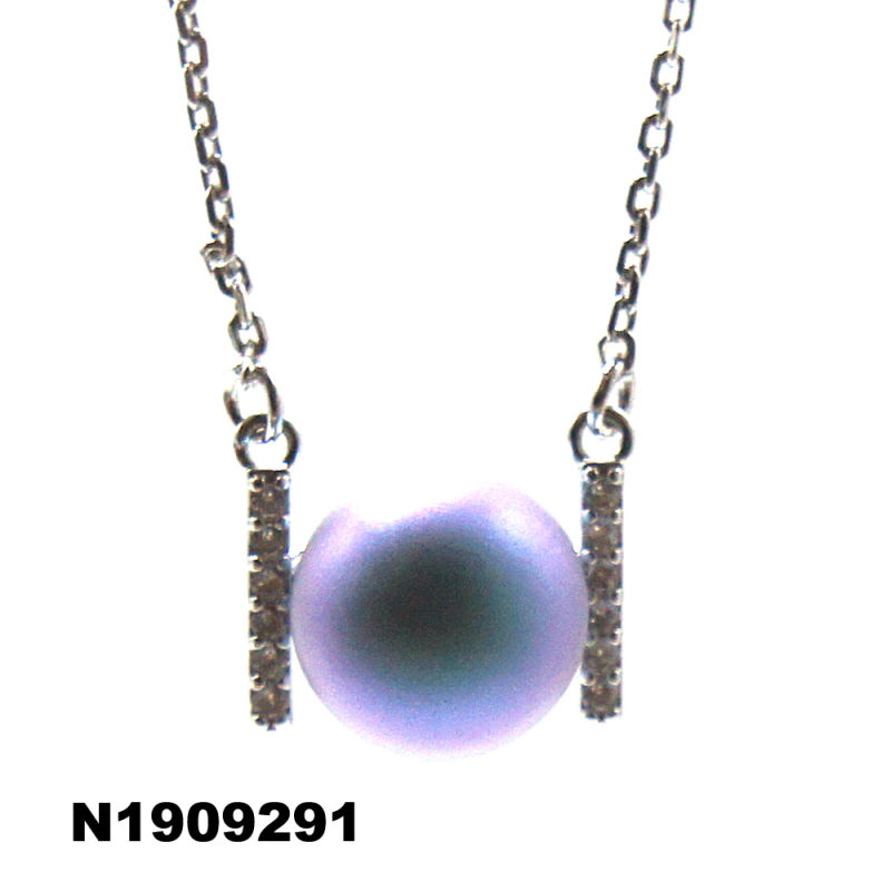 Fashion Jewelry/Necklace/Silver Necklace/Cubic Zircon/Factory Necklace