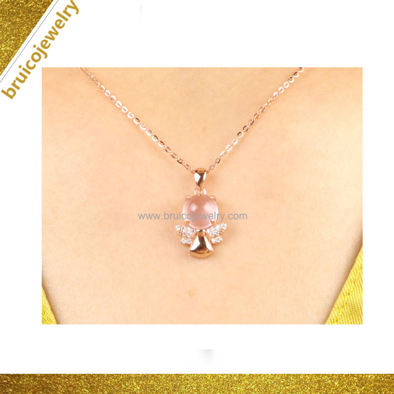 Latest Design New Necklace Jewelry Statement 925 Sterling Silver /18K 14K 9K Rose Gold White Gold Yellow Gold Necklace